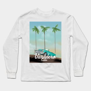 Varadero Cuba Travel poster Long Sleeve T-Shirt